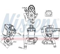 NISSENS 98165 EGR valve