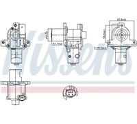 NISSENS 98183 EGR valve