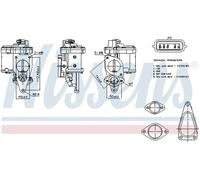NISSENS 98272 EGR valve