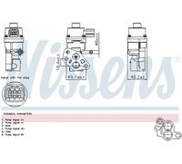 NISSENS 98365 EGR valve