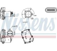 NISSENS 98419 EGR valve