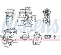NISSENS 98508 EGR valve