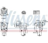 NISSENS 98552 EGR valve