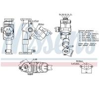 NISSENS 98423 EGR valve