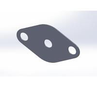 EGR Blanking Plate for Vauxhall 1.9L Opel Saab Alfa Vectra Astra 9-3 9-5 Block Off Plate Restrictor
