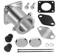 EGR Cooler Delete Kit Aluminum Cleaner Kit EGR Delete Removal Replacement Kit Valve Tube Blanking Plate Set for Diesel Engines M47N2 M57N2 E87 E90 E91E92 E93 E60 E60 LCI E61 E61 LCI E65 E66 E83