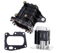 EGR Cooler Housing Compatible for Ford S-MAX Peugeot 308 508, for Citroen DS4 DS5 C4 C5, for Opel Insignia, for Vauxhall EGR Valve.Replace#9807593080 1861749 3553004