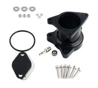 EGR Delete Kit 57mm 2.25inch EGR Valves Assembly for 1.9 130 160 BHP Automotive Replacement Exhaust Gas Recirculation Exaust Gas Recirculation Valve(Black)