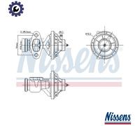 NISSENS 98342 EGR valve