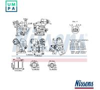 Nissens EGR Valve 98383 for eg. VOLVO S60 II (2010) S60 2.0 D4 etc