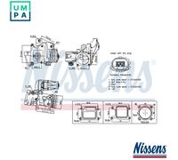 Nissens EGR Valve 98387 for eg. VOLVO S80 II (2007) S80 2.4 D5 etc