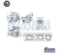 Nissens EGR Valve 98387 for eg. VOLVO S80 II (2007) S80 2.4 D5 etc
