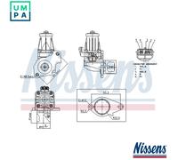 NISSENS 98405 EGR valve