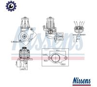 EGR AGR valve Electric 98405 NISSENS for NISSAN MERCEDES-BENZ DACIA RENAULT