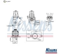 NISSENS 98405 EGR valve