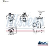 NISSENS 98410 EGR valve
