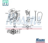 NISSENS 98415 EGR valve