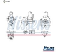 NISSENS 98510 EGR valve
