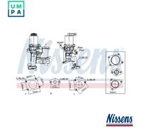 NISSENS 98513 EGR valve