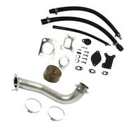 EGR Valve Exaust Gas Recirculation Valve for Chevrolet for Silverado for GMC for Sierra 2017-2023 for LSierra 2017-2023 L5p for Duramax 6.6L 3.5'' Downpipe Exhaust EGR Valve Kit