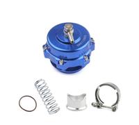 EGR Valve Exaust Gas Recirculation Valve Universal Turbo Blow Off Valve 50mm BOV with Weld On Aluminum V-Band Flange 6PSI+18PSI Springs(Blue)