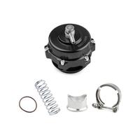 EGR Valve Exaust Gas Recirculation Valve Universal Turbo Blow Off Valve 50mm BOV with Weld On Aluminum V-Band Flange 6PSI+18PSI Springs(Black)