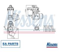 EGR Valve for FORD MONDEO NISSENS 98347