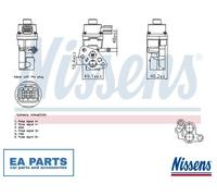 EGR Valve for MAZDA 3 NISSENS 98365