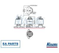 EGR Valve for OPEL TIGRA VECTRA B NISSENS 98186