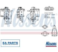 EGR Valve for RENAULT GRAND SCÉNIC LAGUNA MEGANE SCÉNIC NISSENS 98272