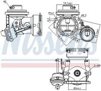 EGR VALVE 98299 FOR SKODA OCTAVIA/II/Combi LAURA VW CADDY/III/MPV/Box/Body/MPV