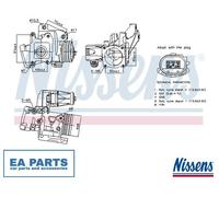 EGR Valve for VOLVO S80 V40 V50 V60 NISSENS 98387