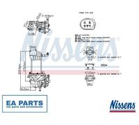 EGR Valve for VW AMAROK NISSENS 98359 NEW
