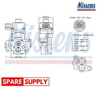EGR VALVE FOR VW BORA GOLF LUPO POLO NISSENS 98341