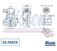 EGR Valve for VW BORA GOLF LUPO POLO NISSENS 98341