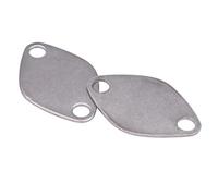 EGR Valve Gasket, Replacement, Stainless Steel EGR Valve Blanking Block Plate Kit, Durable Design for Cars, Vans, Trucks, SUVs, Motorcycles, DIY Enthusiasts, Professional Mechanics