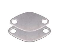 EGR Valve Plate Kit Stainless Steel EGR Valve Blanking Plate Kit for Engine Performance Enhancement Durable and Reliable