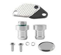 EGR Valve Valve Cooler Repair Replace Kit for BMW M47N2 M57N2 E46 E90 E60 E61 E83(Silver)
