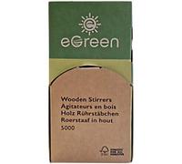 eGreen Disposable Tea Spoons Birch Wood 11cm Brown Pack of 5000