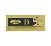 EGreen Individually Wrapped 3-in-1 Wooden Cutlery Set (Pack of 250)