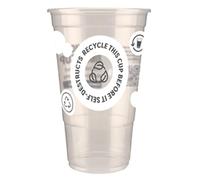 eGreen Printed 2-in-1 Flexy Pint Glass CE Marked (1000 Pack)