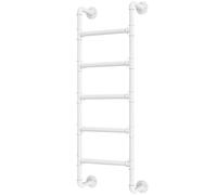 Egress Ladder, Wrought Iron Emergency Fire Escape Ladder, Wall Mounted Climbing Ladder for RV, Deck, Dorm, Attic, Bunk Bed, Supports Up to 330lbs