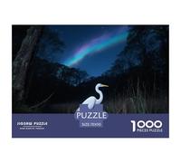 Egret 1000pc Puzzle Visual Challenge For All Ages Mind Booster Bird Great Display Option 70x50cm/1000pcs