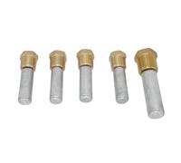 EGRMZ 5 Pcs Zinc Anode Compatible With Marine Vessel Models Outboard Engine Models 6LY 6LP 4LHA For Part Number 119574-18790 119574-44150