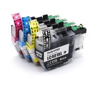 EGRMZ LC401 LC401XL Compatible Ink Cartridge For MFC-J1010DW MFC-J1012DW MFC-J1170DW Printers Multi Color Ink Replacement(LC401XL-4Color 1set)