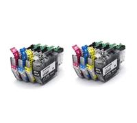 EGRMZ LC401 LC401XL Compatible Ink Cartridge For MFC-J1010DW MFC-J1012DW MFC-J1170DW Printers Multi Color Ink Replacement(LC401-4Color 2set)