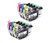 EGRMZ LC401 LC401XL Compatible Ink Cartridge For MFC-J1010DW MFC-J1012DW MFC-J1170DW Printers Multi Color Ink Replacement(LC401XL-4Color 2set)