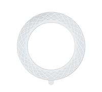 EGUIAS Automobile Accessories Rotation Phone Stand 2PC Magnetic Metal Plate Ring for Wireless Charger Iron Sheet Sticker Magnet CellPhone Holder(White)