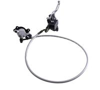 EGUIAS Brake Pump 2 Stroke 47 49cc Motorcycle Pocket Bike Brake Front Rear Left Right Pump Master Cylinder Hydraulic Hose Line Caliper Motorcycle Rear Brake Pump(Green)