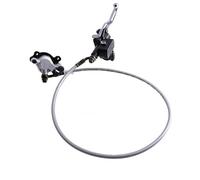 EGUIAS Brake Pump Mini Motorcycle Pocket Bike Brake Front Rear Left Right Pump Master Cylinder Hydraulic Hose Line Calipers Motorcycle Rear Brake Pump(850mm Set)